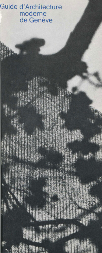 Guide d'Architecture moderne de Genève