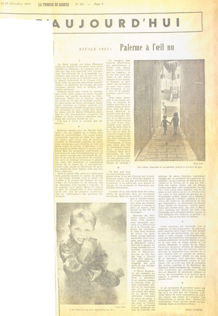 Palerme à l’oeil nu