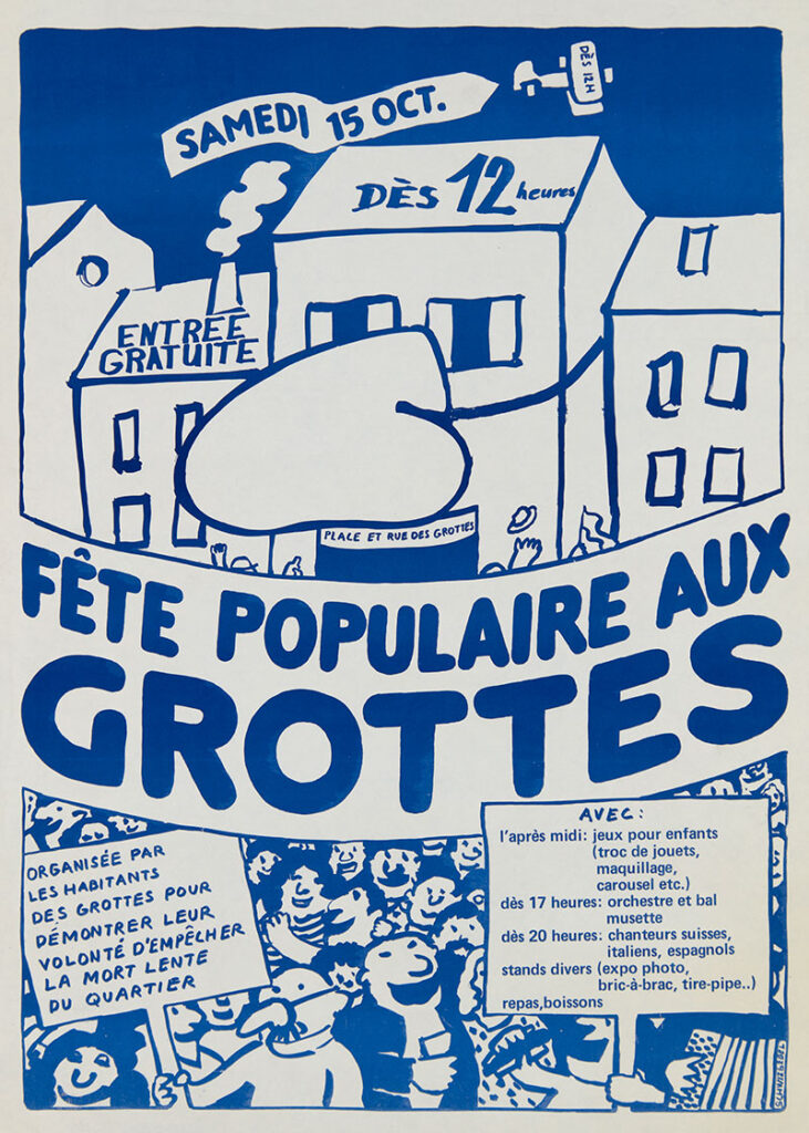 Fête populaire aux grottes, 1977