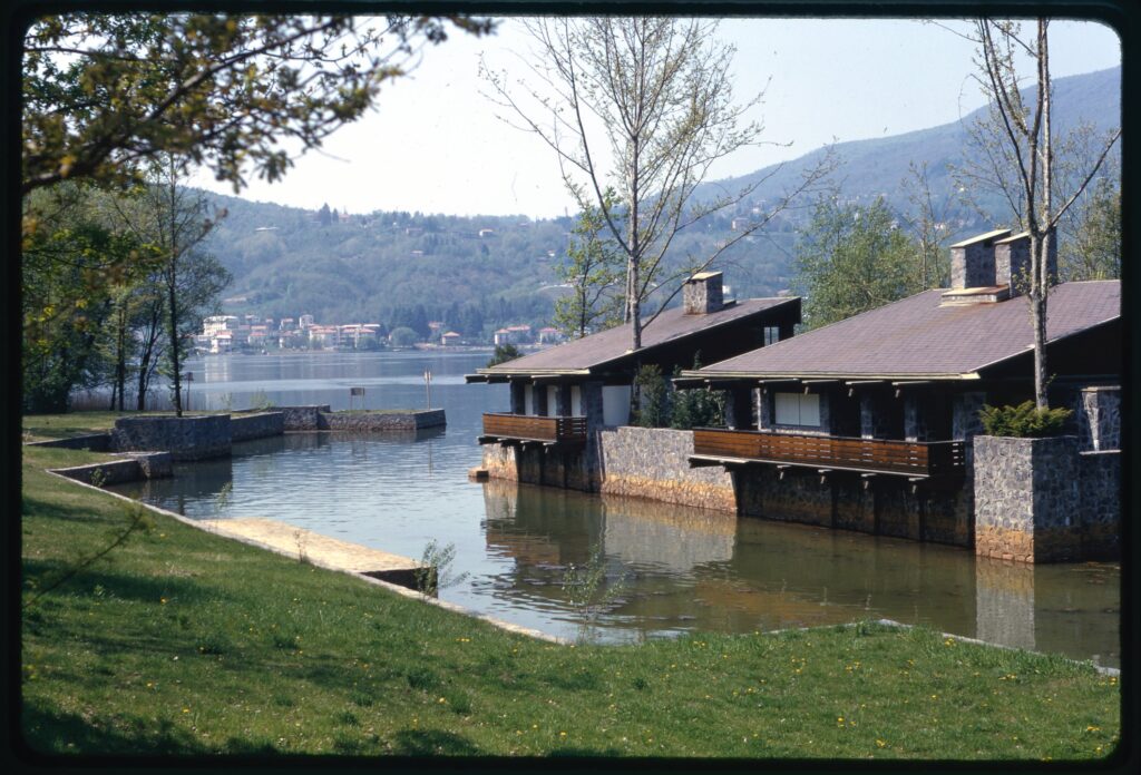 Caslano. San Michele village, 1967