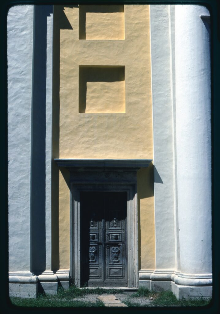 Riva San Vitale. Tempio di Santa Croce, 1977