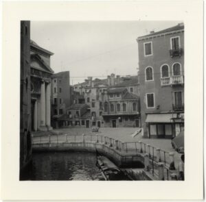 Trip to Venice, 1962