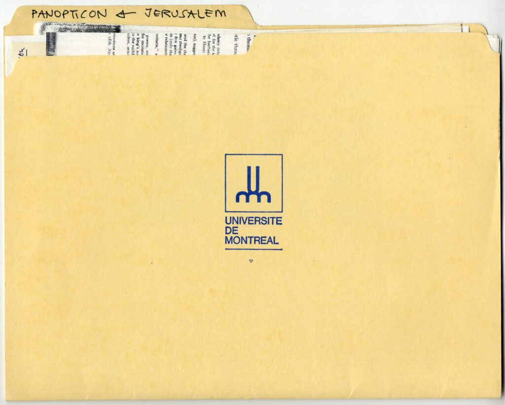 Selection of research material